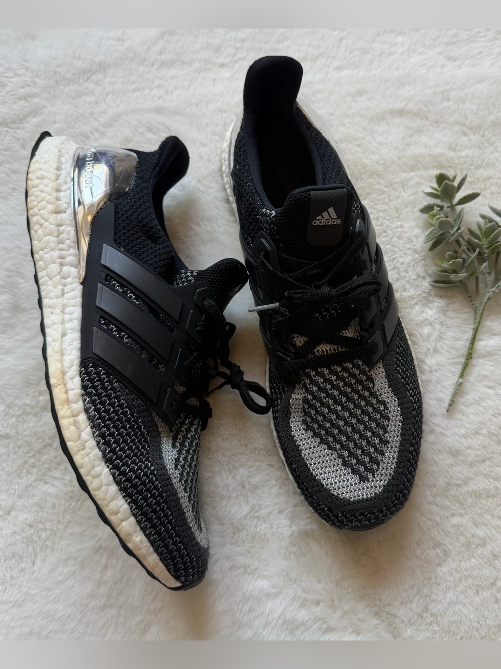 Adidas | GUC - UltraBoost 2.0 Limited Black Reflective - Size 14 - Black/Silver